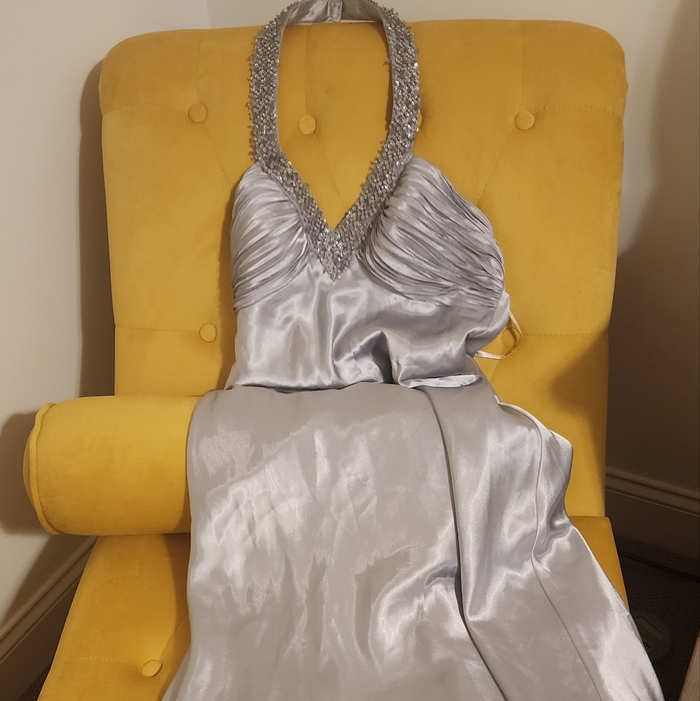 Silver dress